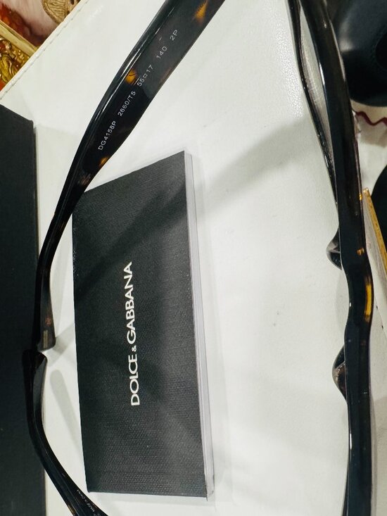 Dolce & Gabbana Sunglasses Brown DG4158P 2660/T5 55-17 140 2P main image 5